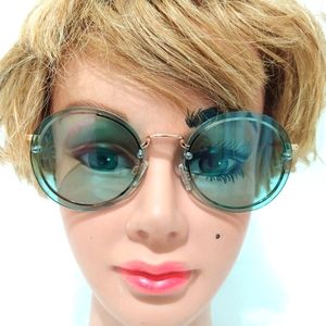 SHADE SHAKS Green Sunglasses